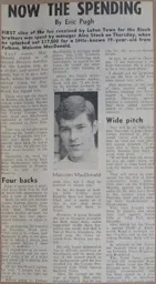 Malcolm MacDonald Signs