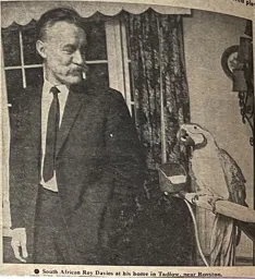 Roy Davies At Home Luton News 1972