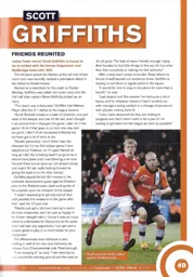 Scott Griffiths interview 2012:13 Programme Article