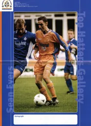 Sean Evers poster - 98:99 programme feature