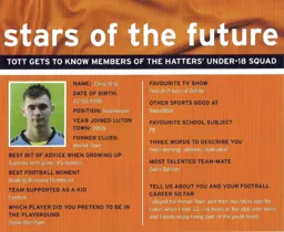 Stars of the Future with Craig King 2013/14 Programme Article 