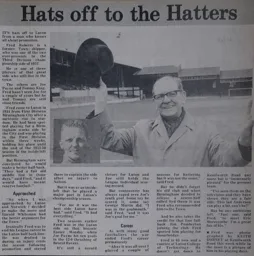 Fred Roberts Article1973/74