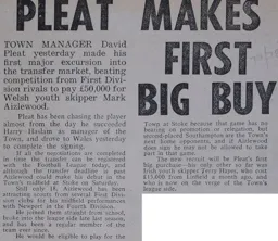 Mark Aizlewood Signs 1978