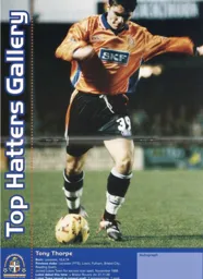 Tony Thorpe poster - 99:00 programme feature