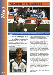 Welcome Tony Adcock - 94:95 programme feature