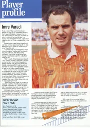 Imre Varadi Player Profile 1992