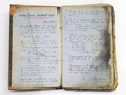 Club Meeting Minute Book 1885