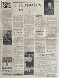 Tom King Footballs Up And Downs