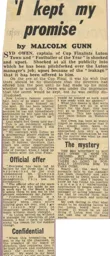 Syd Owen Article 1959