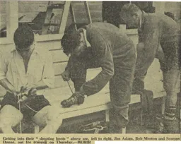 Getting Into Their Shooting Boots 1959