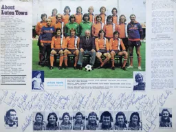 Signed Squad Montage 1974/75